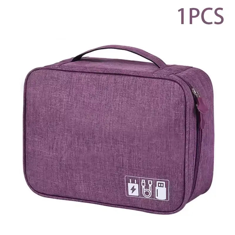 Portable Waterproof Cable Organizer Bag