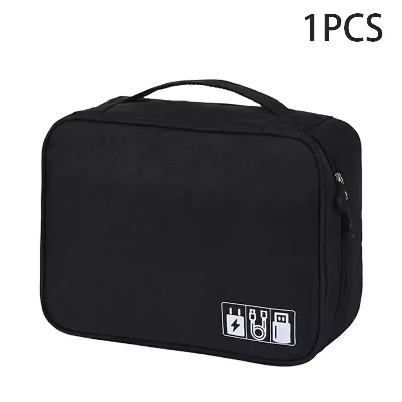 Portable Waterproof Cable Organizer Bag
