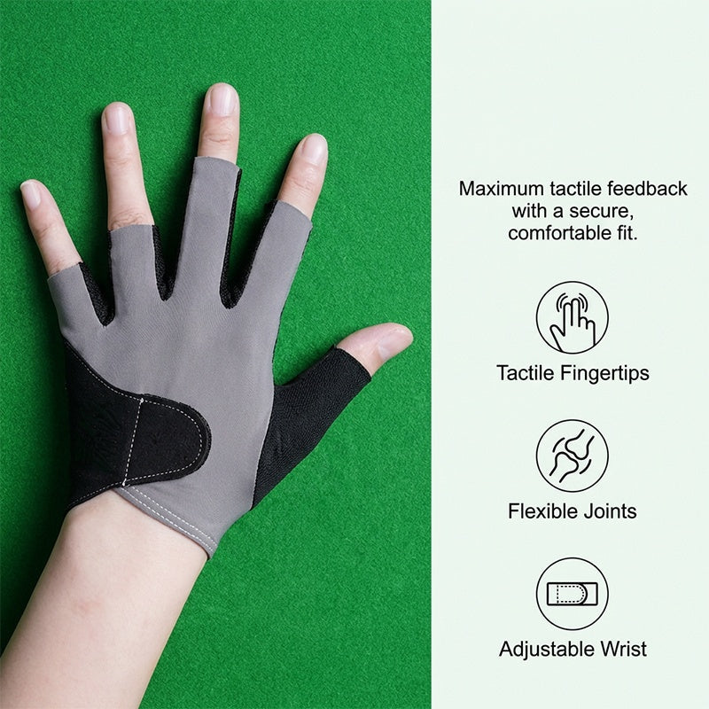 Breathable Billiard Glove for Left Hand