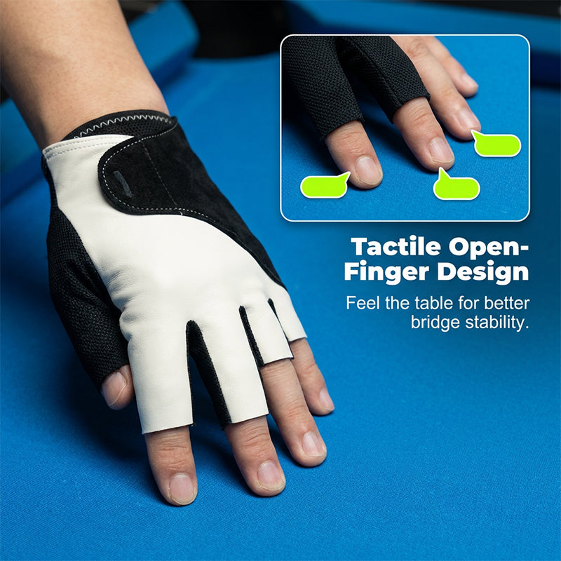 Breathable Billiard Glove for Left Hand