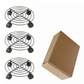 Heavy-Duty Metal Plant Caddy with Wheels