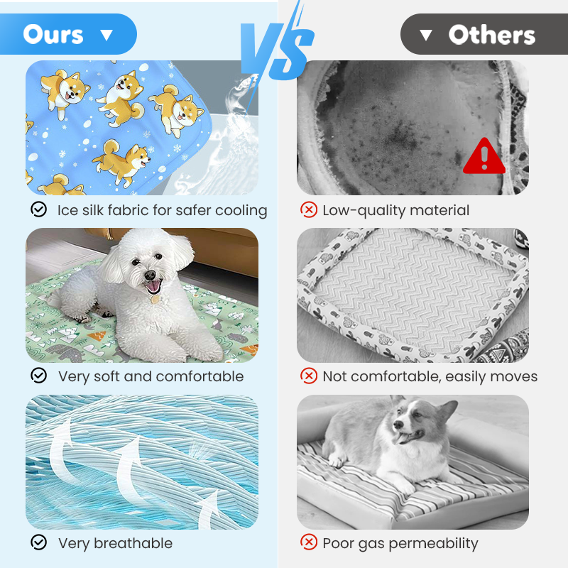 Durable Cartoon Cooling Pet Mat