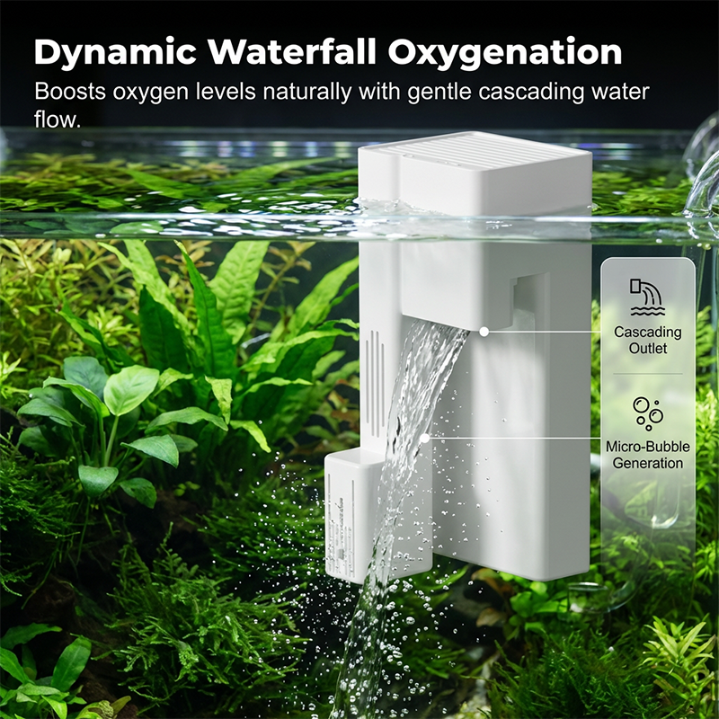 Ultra-Quiet Hang-On Back Aquarium Filter