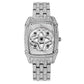 Women's Rhinestone-Encrusted Quartz Wristwatch