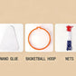 🏀Quiet Indoor Ball Set - Noiseless Basketball with Basket for Silent Play