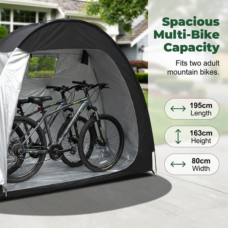 ✨ Heavy-Duty Outdoor Bike Storage Tent - Waterproof & UV-Protected ✨