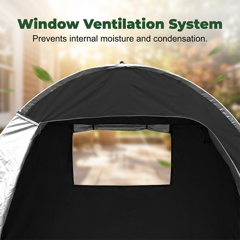 ✨ Heavy-Duty Outdoor Bike Storage Tent - Waterproof & UV-Protected ✨
