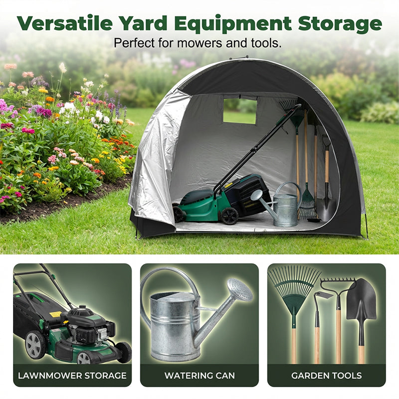 ✨ Heavy-Duty Outdoor Bike Storage Tent - Waterproof & UV-Protected ✨