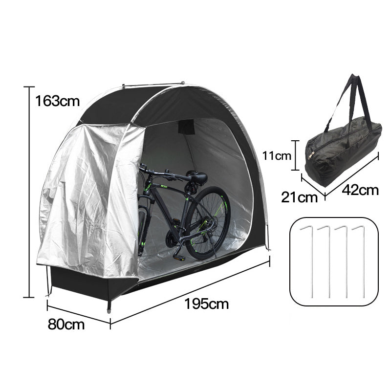 ✨ Heavy-Duty Outdoor Bike Storage Tent - Waterproof & UV-Protected ✨