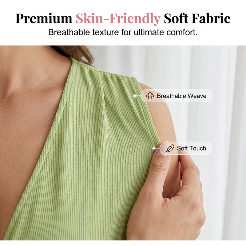 🏖️Summer Cool Deal: ONLY ￡16.99!!🌷👗Women's Sleeveless V-Neck Ruched Waist Romper