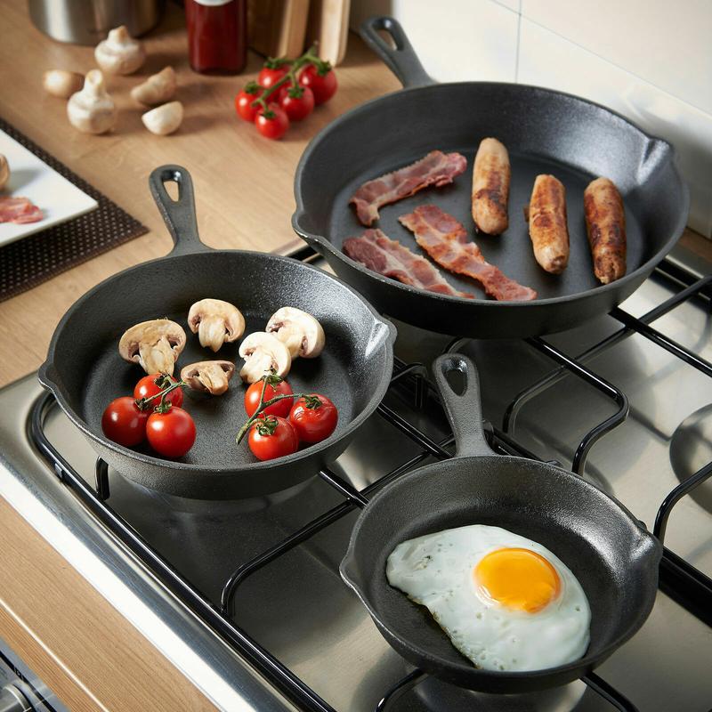 ⏳Limited-time 50% off⏰Non-Stick Cast Iron Frying Pan🍳🥘🍲