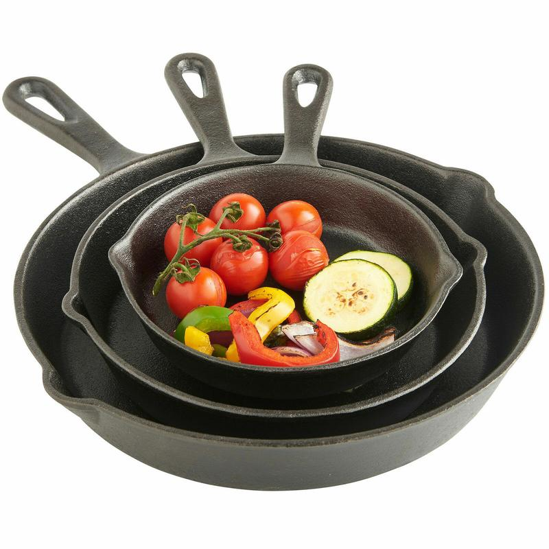 ⏳Limited-time 50% off⏰Non-Stick Cast Iron Frying Pan🍳🥘🍲
