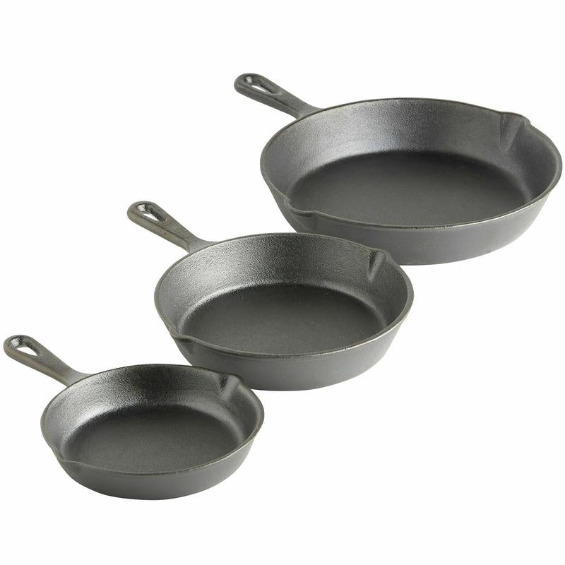 ⏳Limited-time 50% off⏰Non-Stick Cast Iron Frying Pan🍳🥘🍲