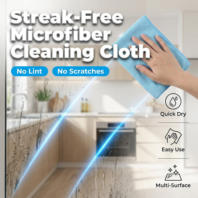 High-quality microfiber cloth for eyeglasses and screens