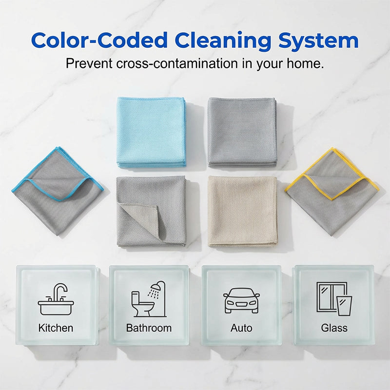 High-quality microfiber cloth for eyeglasses and screens
