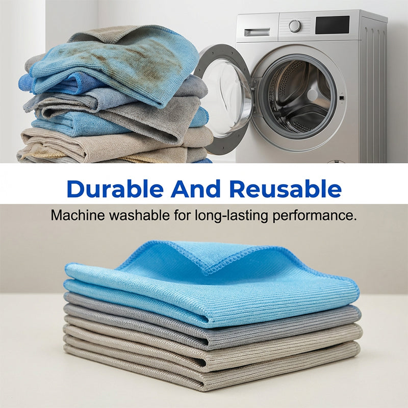 High-quality microfiber cloth for eyeglasses and screens