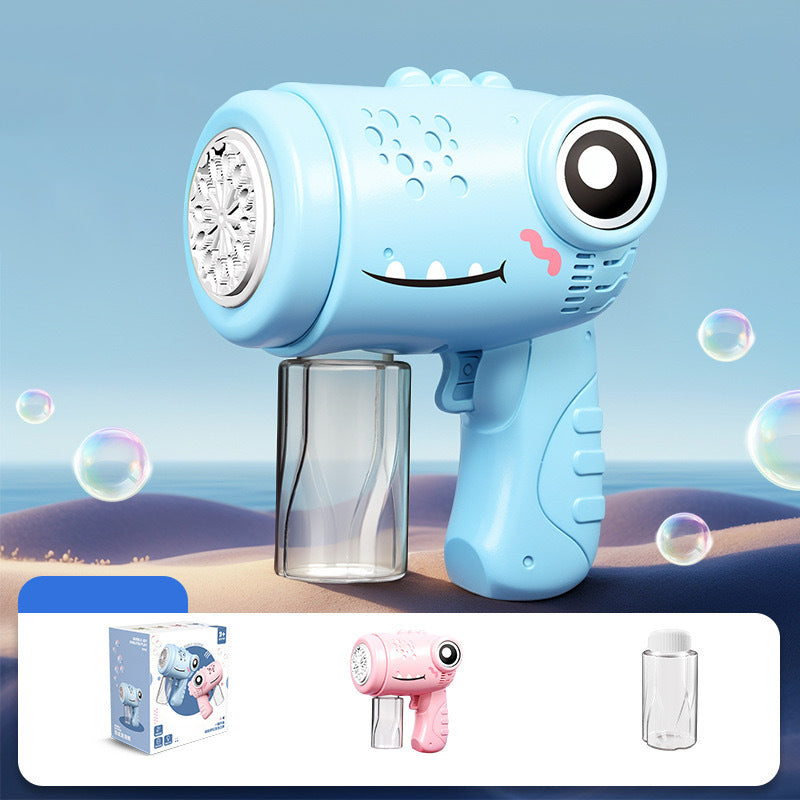 Kids' Cute Dinosaur Bubble Machine Toy