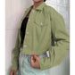 🥳2026 NEW ARRIVAL🥳💞50K+ SOLD!💥50% OFF! 🔥 Women's Solid Cropped Button-Down Jacket