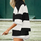2 Piece Set Womenswear Outfits Summer Striped Sweatshirt Workout Shorts Sets Matching Lounge Set Tracksuits