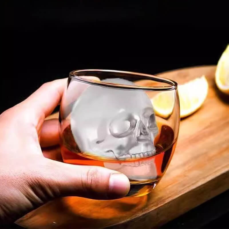 DIY Silicone Skull Ice Cube Tray