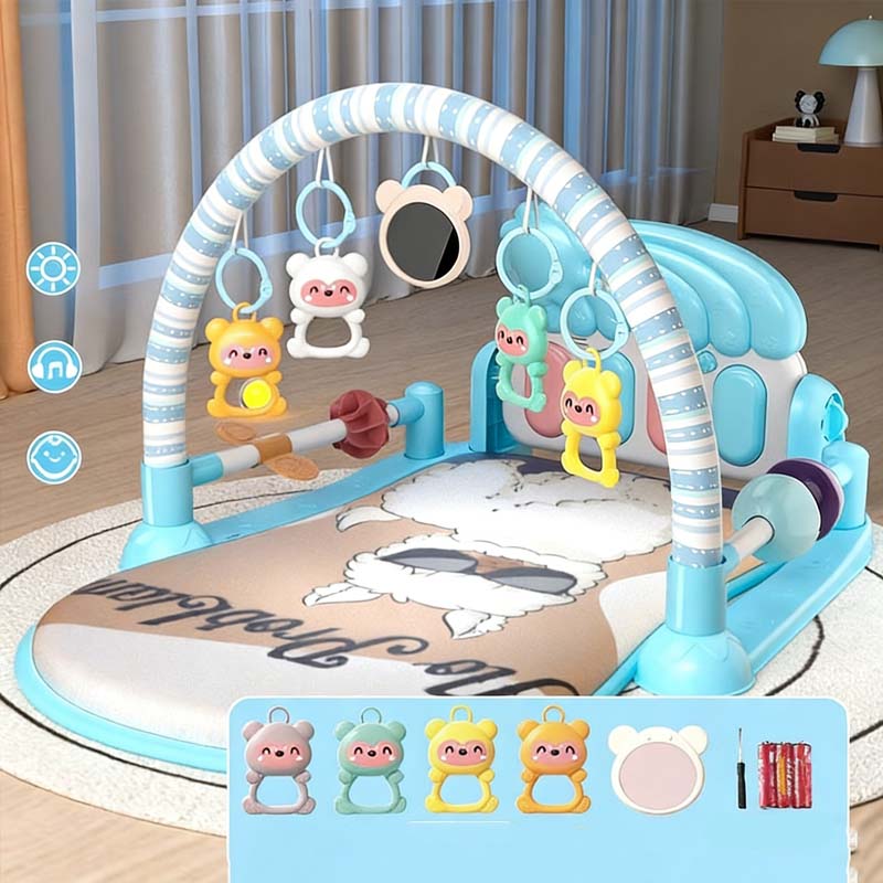 🥳 2026 HOT SALE 🥳💞 50K+ SOLD! 💥 50% OFF! 🔥 3-in-1 Baby Musical Piano Play Mat – Touch-Sensitive Keys, Animal Sounds & Perfect for Tummy Time, Sitting & Toddler Play 🎹✨