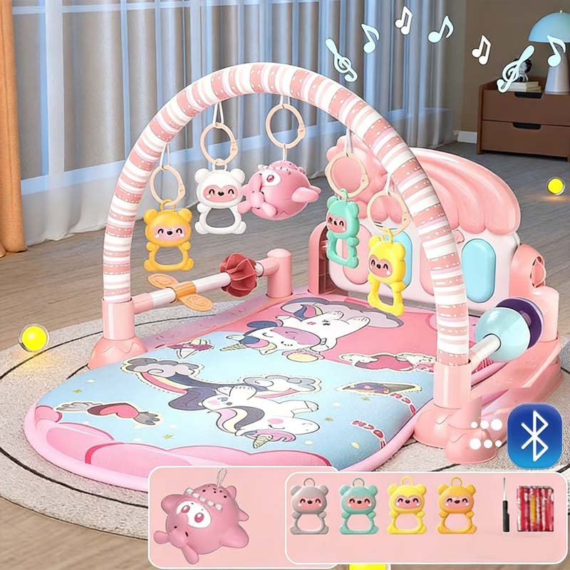 🥳 2026 HOT SALE 🥳💞 50K+ SOLD! 💥 50% OFF! 🔥 3-in-1 Baby Musical Piano Play Mat – Touch-Sensitive Keys, Animal Sounds & Perfect for Tummy Time, Sitting & Toddler Play 🎹✨