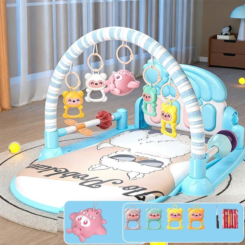 🥳 2026 HOT SALE 🥳💞 50K+ SOLD! 💥 50% OFF! 🔥 3-in-1 Baby Musical Piano Play Mat – Touch-Sensitive Keys, Animal Sounds & Perfect for Tummy Time, Sitting & Toddler Play 🎹✨