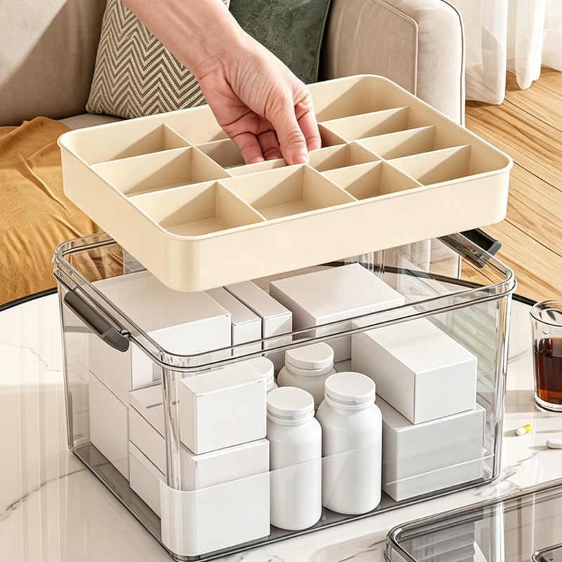 ⏳🔥LIMITED-TIME 50% OFF! Multi-Layer Medicine Storage Box with Handle
