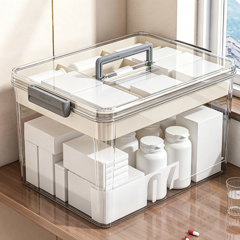⏳🔥LIMITED-TIME 50% OFF! Multi-Layer Medicine Storage Box with Handle