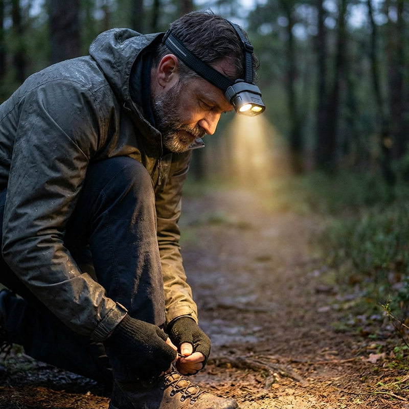 Multifunctional Rechargeable LED Headlight