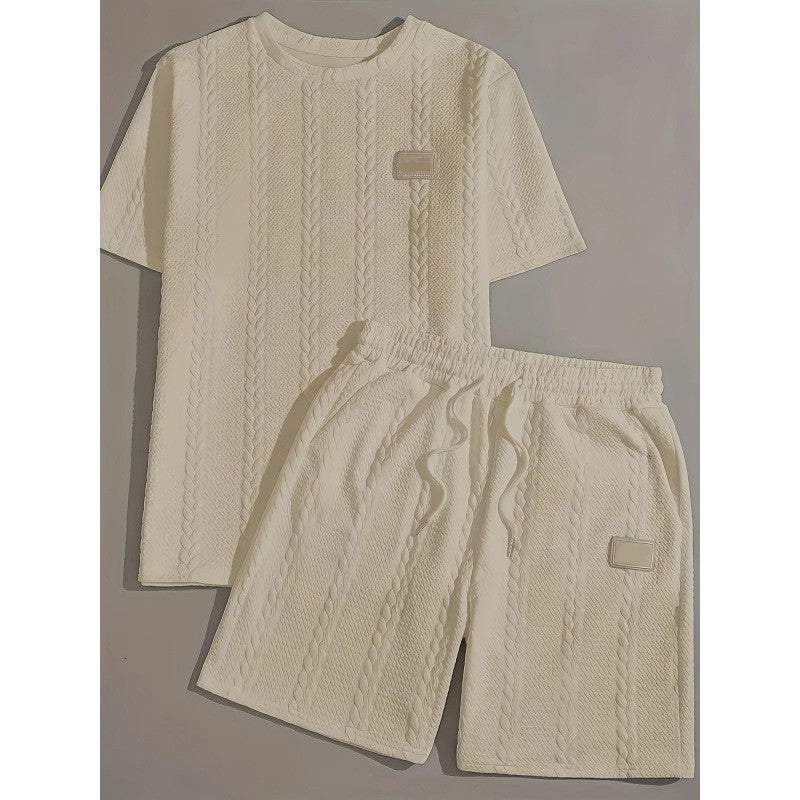🥳SUMMER HOT SALE🥳💞50K+ SOLD!💥40% OFF! 🔥Men’s Casual Solid-Color Two-Piece Loungewear Set