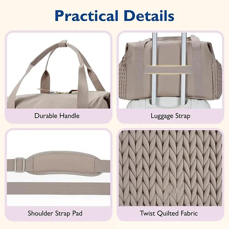 Multifunctional Large Capacity Diaper Bag