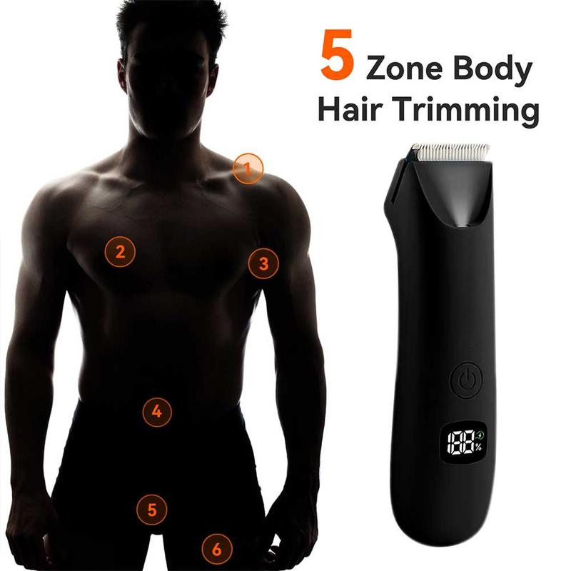 🧔♂️Rechargeable Body Shaver for Men | Wet & Dry Use ✨