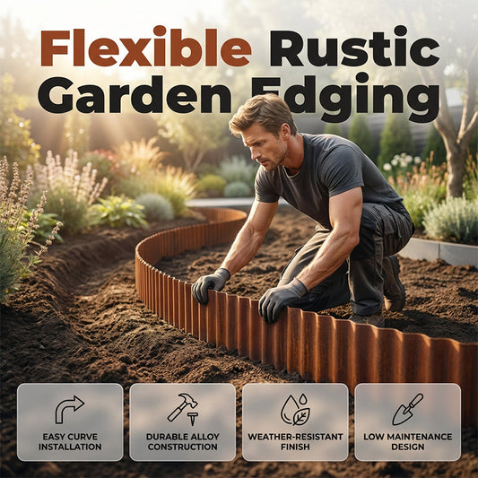 Corrugated Garden Edging Border