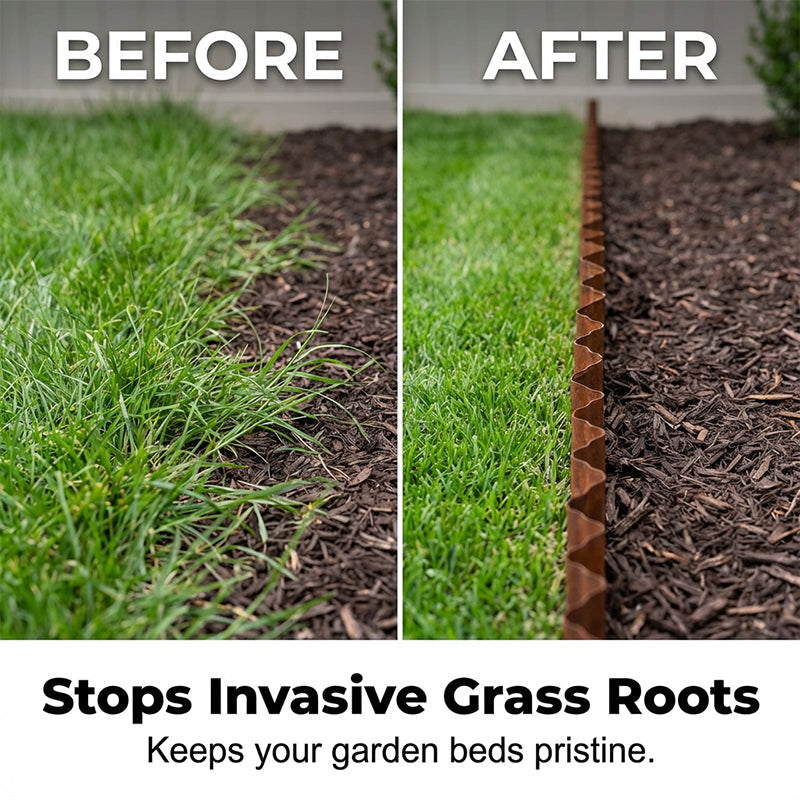 Corrugated Garden Edging Border