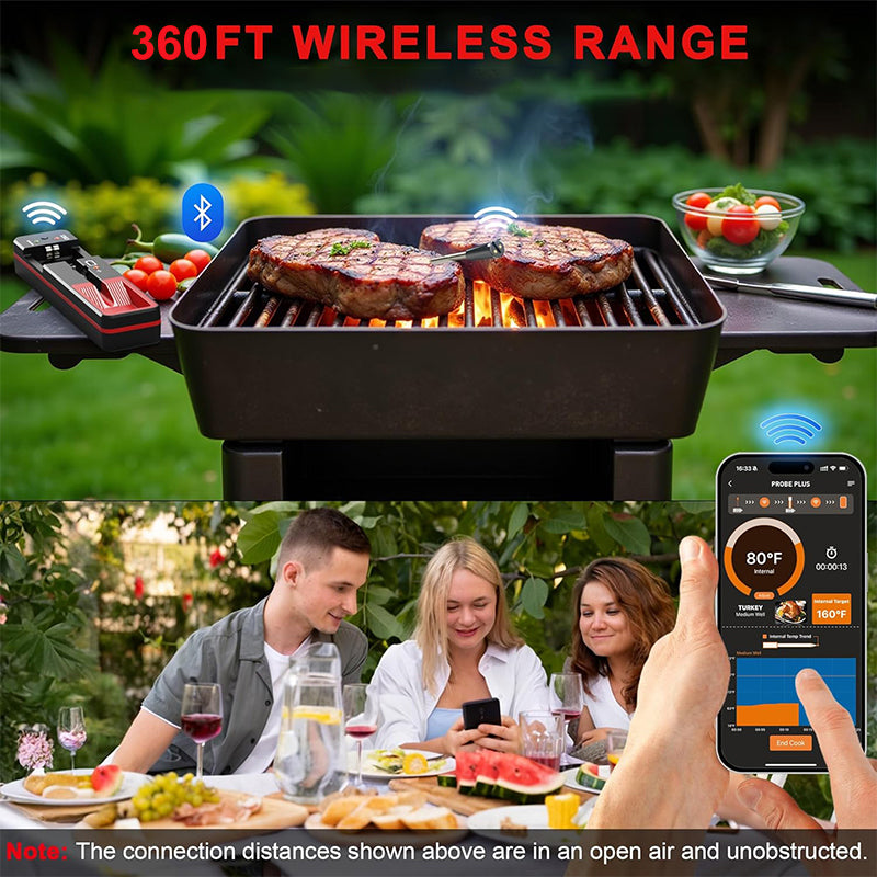 Smart Bluetooth Meat Thermometer