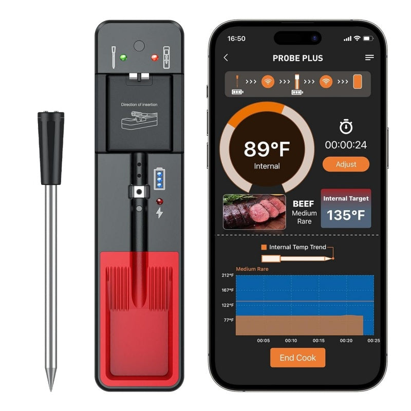 Smart Bluetooth Meat Thermometer