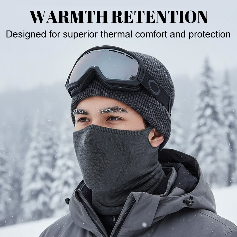 📢 📢 Hot Sale Buy 1 Get 1 Free！！🔥Warm Neck Gaiter Ear Loop Face Mask