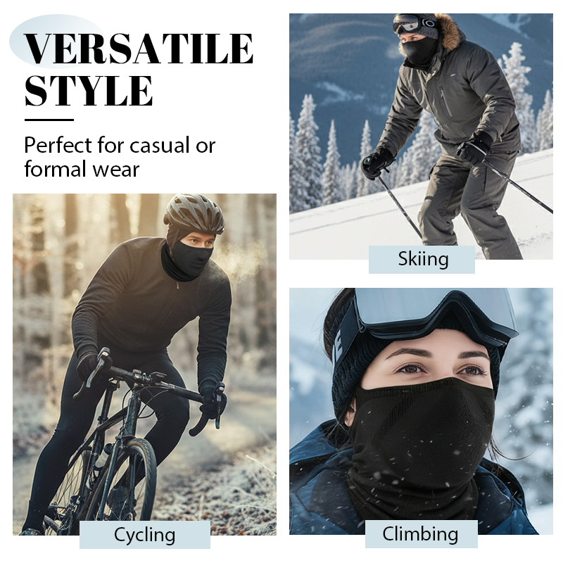 📢 📢 Hot Sale Buy 1 Get 1 Free！！🔥Warm Neck Gaiter Ear Loop Face Mask