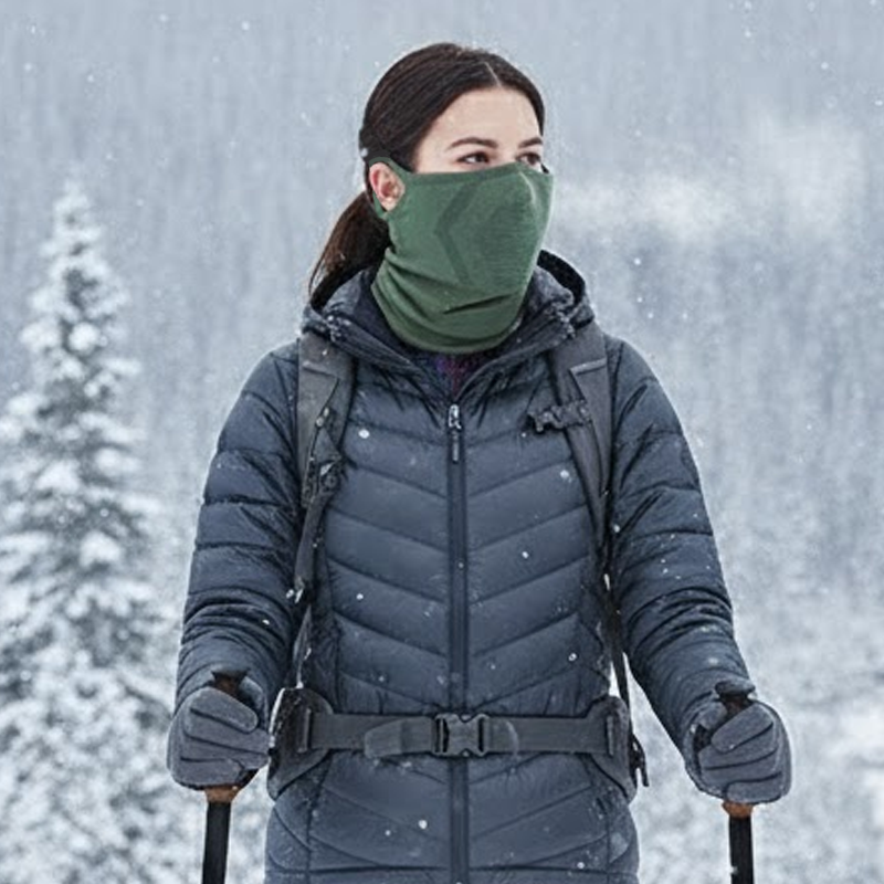 📢 📢 Hot Sale Buy 1 Get 1 Free！！🔥Warm Neck Gaiter Ear Loop Face Mask