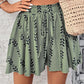 🔥2026 Hot sale 50% OFF🔥Women's Bohemian Print High-Waist Shorts