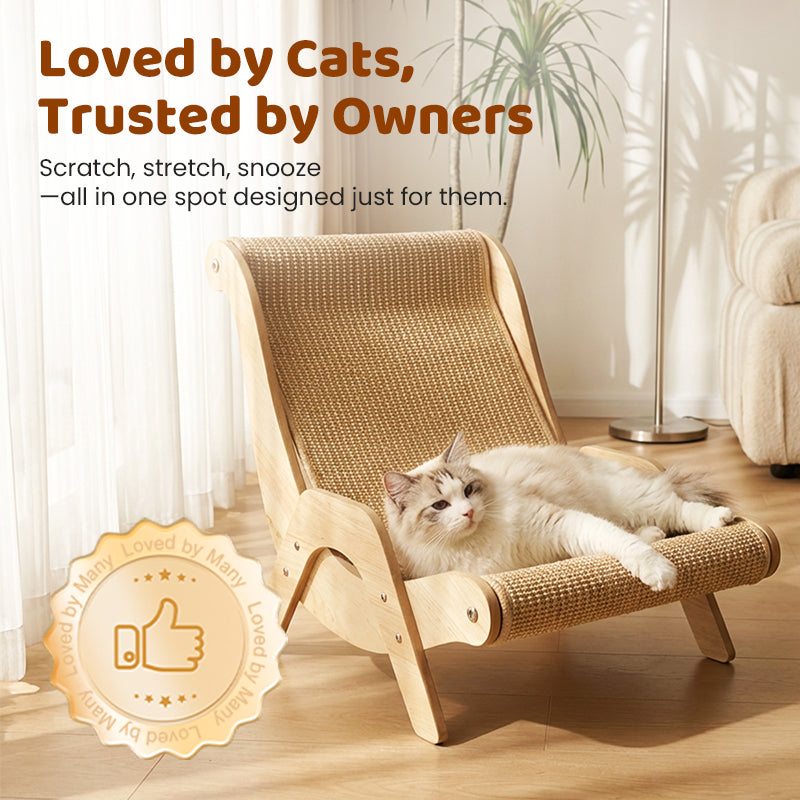 🔥 Hot sale 50% OFF🔥2-in-1 Sisal Cat Scratching Lounger