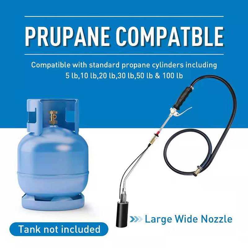 Heavy-Duty Propane Torch Weed Burner for Garden