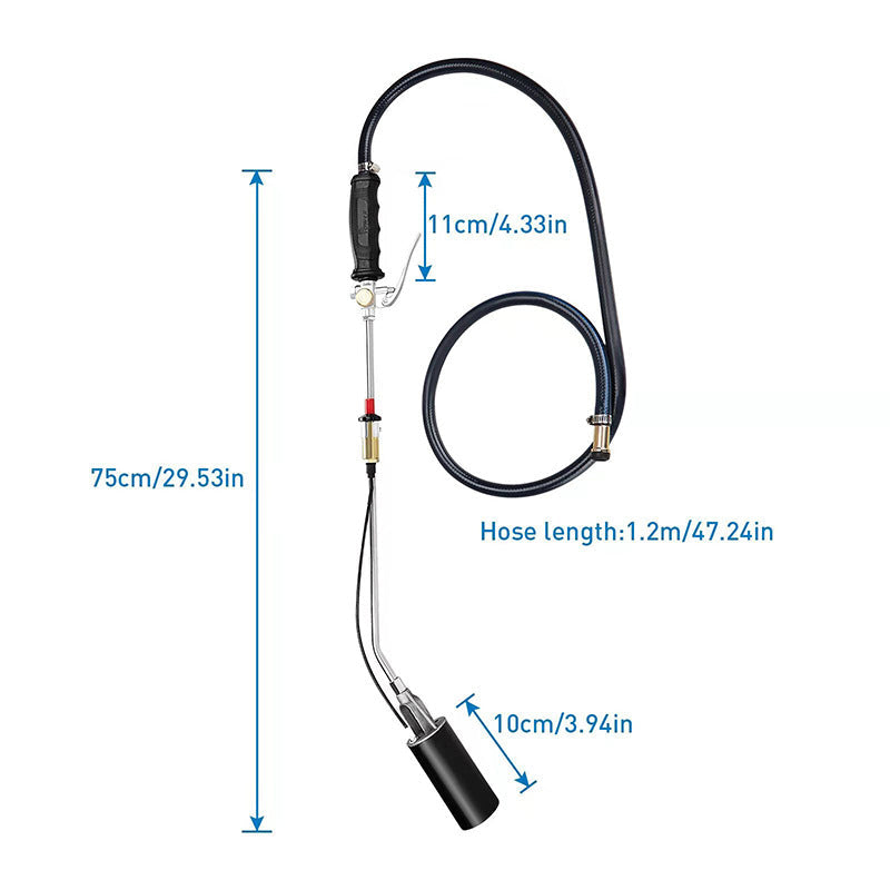 Heavy-Duty Propane Torch Weed Burner for Garden