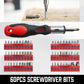 118-Piece Magnetic Screwdriver Set with Storage Rack