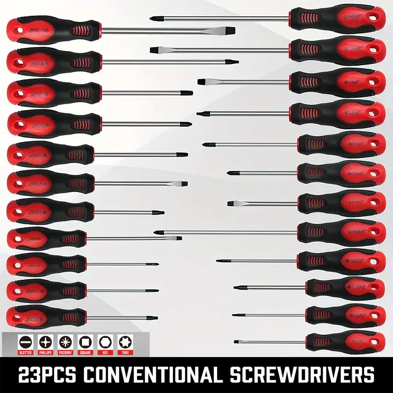 118-Piece Magnetic Screwdriver Set with Storage Rack