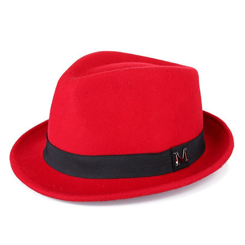 New Faux-Cashmere Wool Felt Fedora — Versatile Western & British Style Jazz Hat — Thickened, Windproof, and Warm