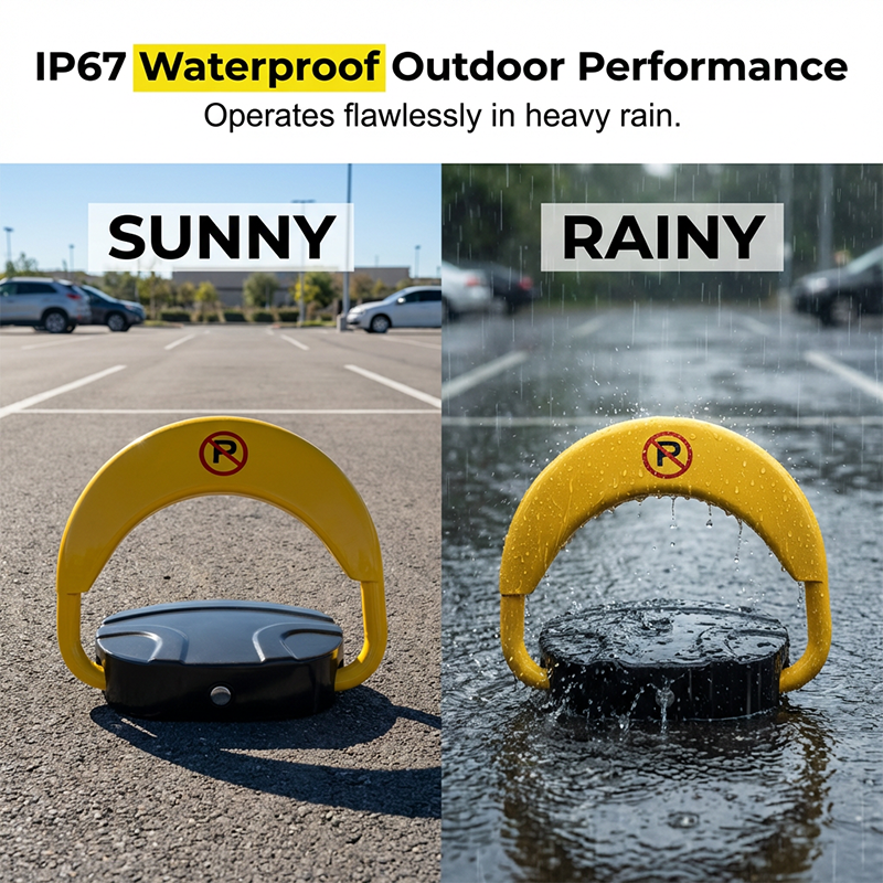 Electric Remote Control Parking Barrier
