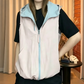 Women's Reversible Hooded Zip-Up Vest