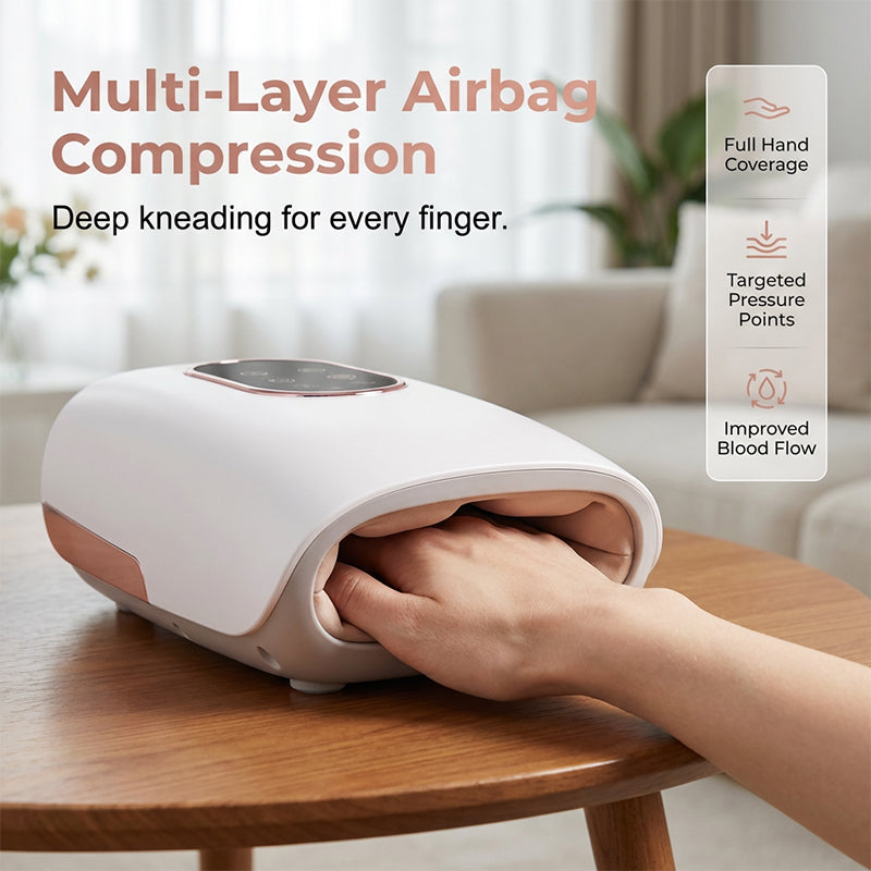 Intelligent Heat Therapy Hand & Finger Massager